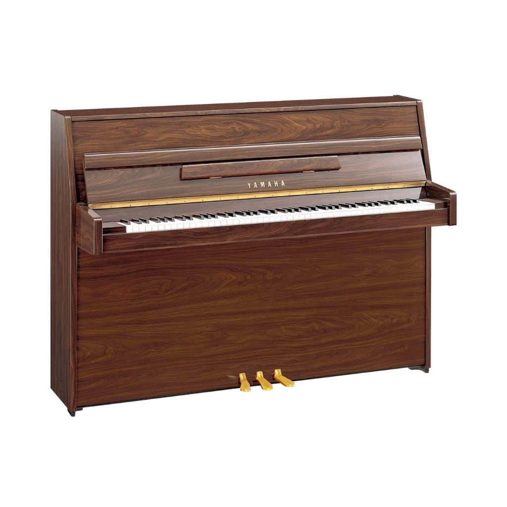 Yamaha JU109SC3PW 109cm Upright Piano with SC3 silent system in Polished Walnut Acoustic Pianos Sky Music