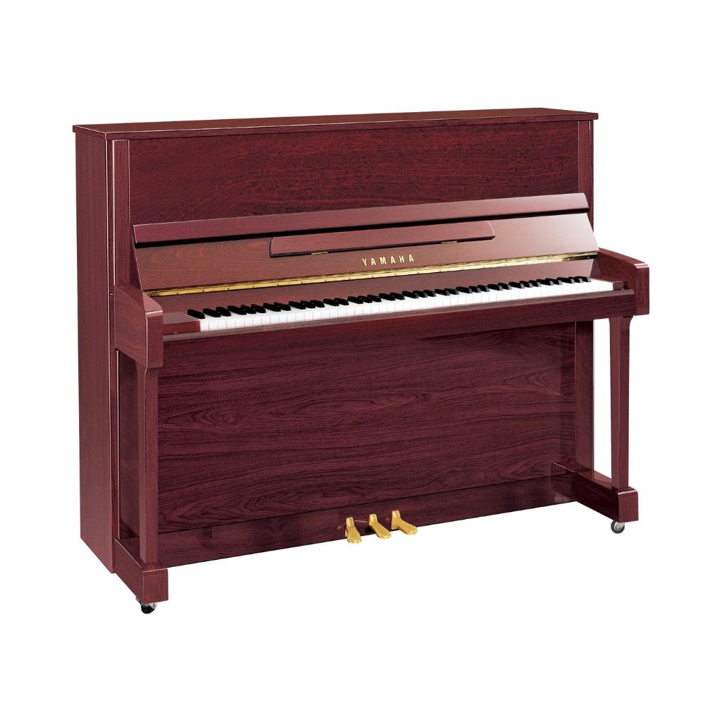 Yamaha JX113TSC3PM 113cm Upright Piano with SC3 Silent System in Polished Mahogany Acoustic Pianos Sky Music