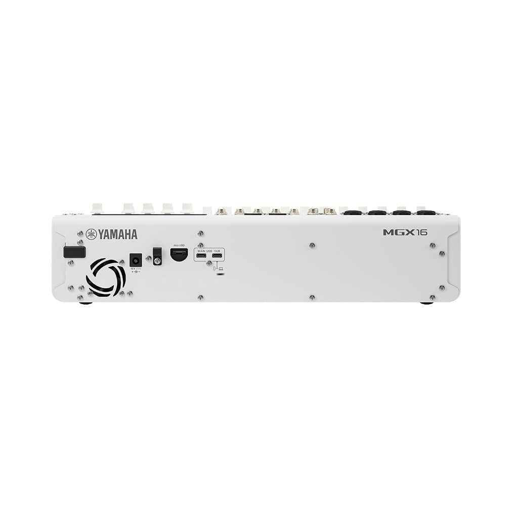 Yamaha MGX16 Digital Mixer - White Mixers Sky Music