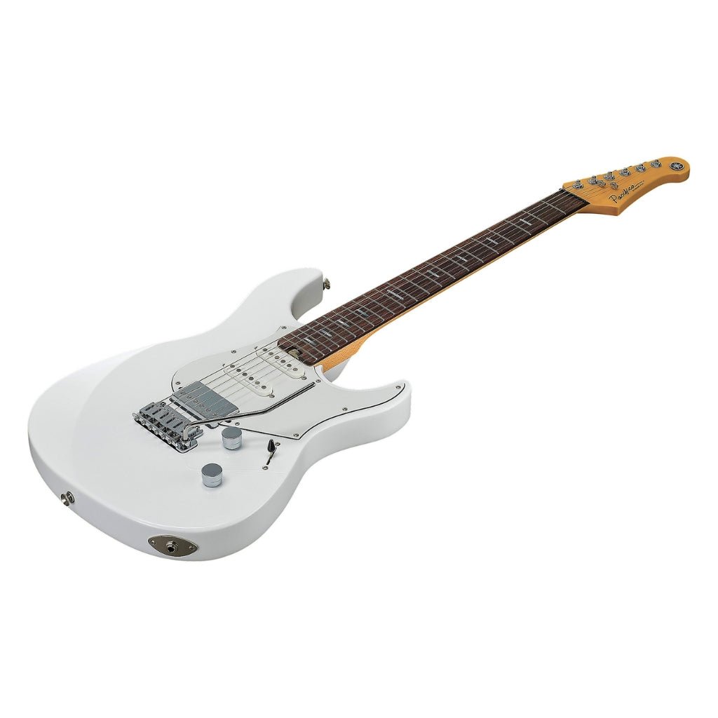Yamaha PACS12+ Pacifica Standard Plus - Rosewood Fingerboard - Shell White Electric Guitars Sky Music