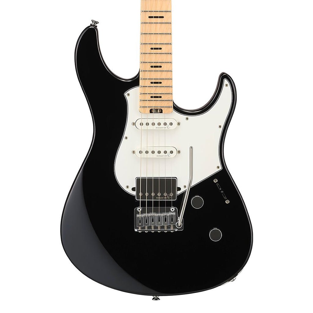 Yamaha PACS12+M Pacifica Standard Plus - Maple Fingerboard - Black Electric Guitars Sky Music