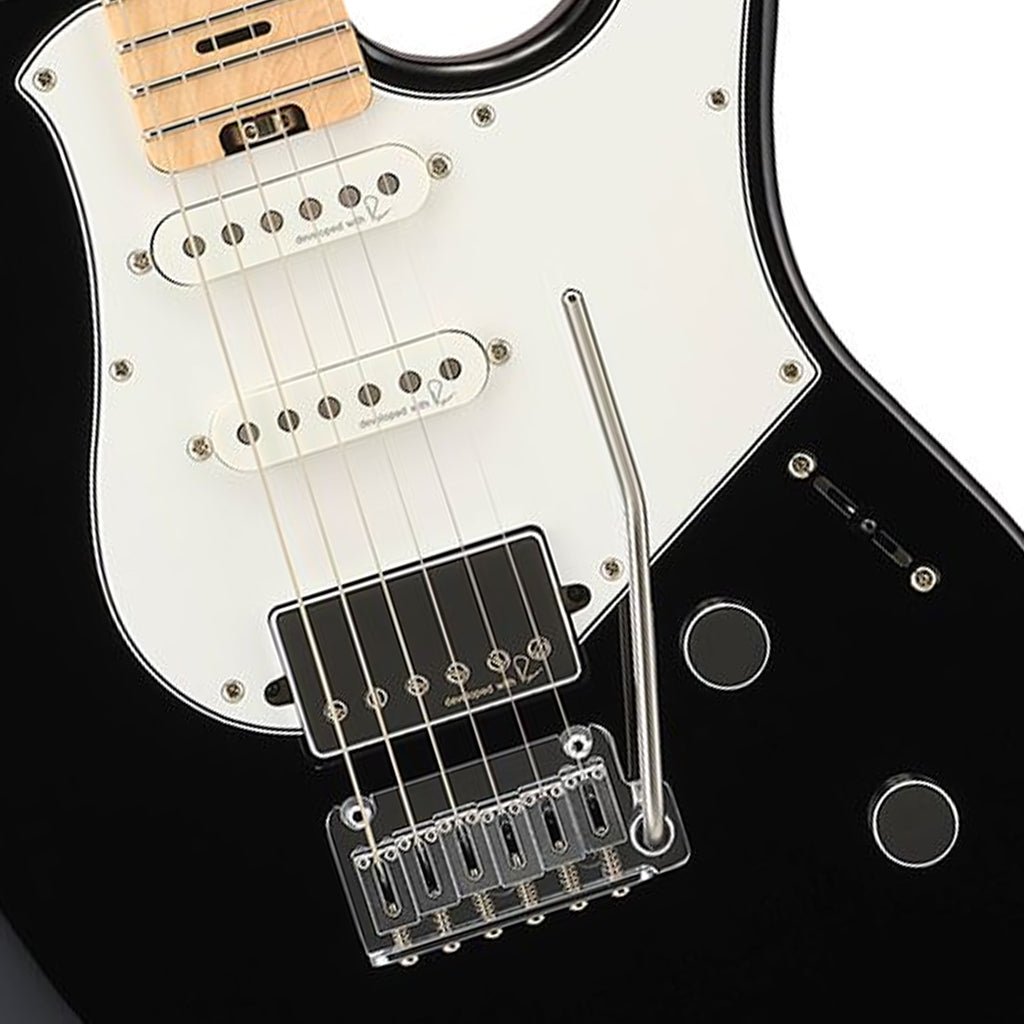Yamaha PACS12+M Pacifica Standard Plus - Maple Fingerboard - Black Electric Guitars Sky Music
