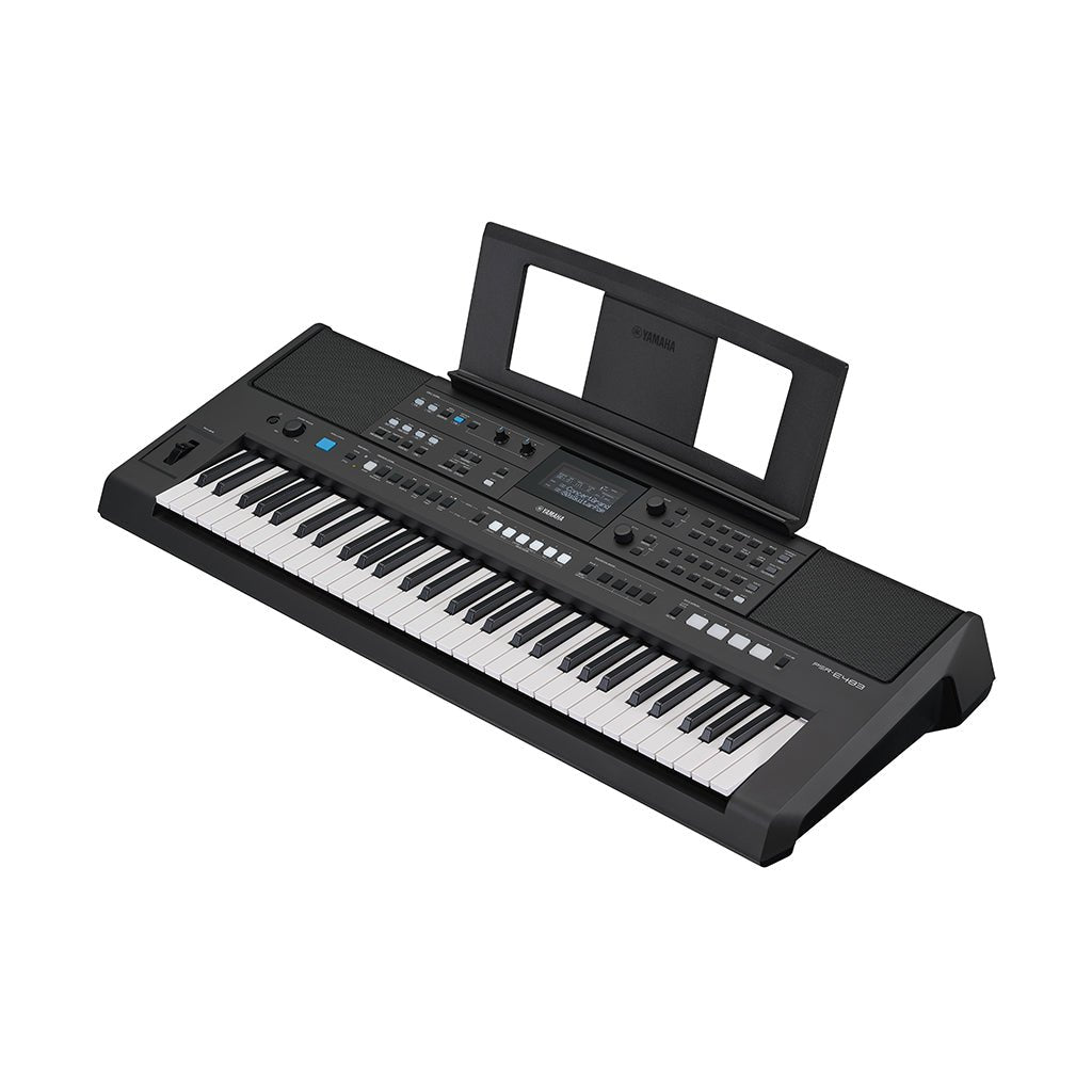 Yamaha PSR-E483 61-Key Portable Keyboard Keyboards Sky Music