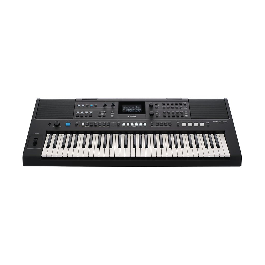 Yamaha PSR-E483 61-Key Portable Keyboard Keyboards Sky Music