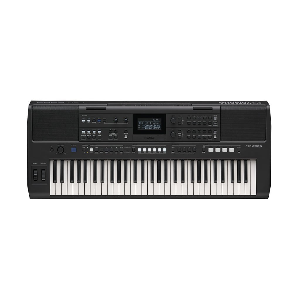 Yamaha PSR-E583 61-Key Portable Keyboard Keyboards Sky Music