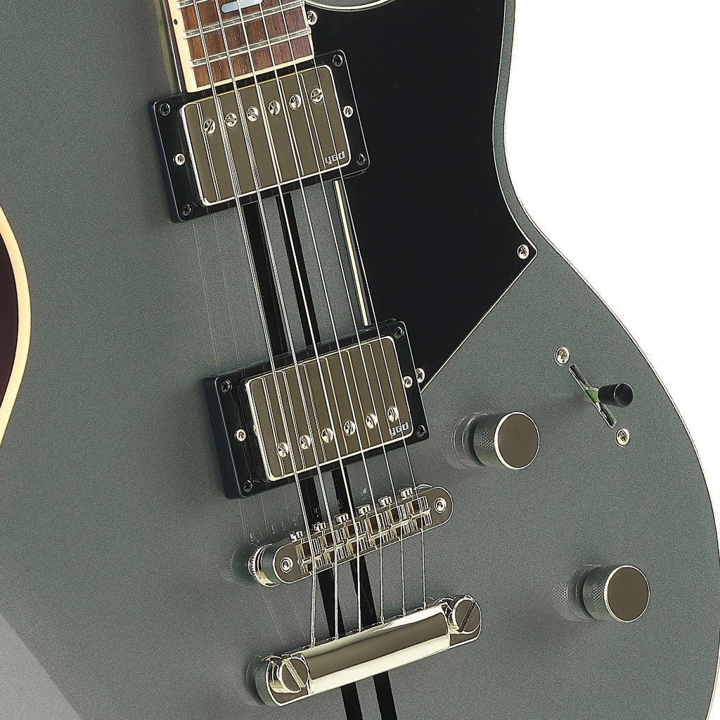 Yamaha RSS20 Revstar Standard Chambered Mahogany w/Maple Top - Mist Green Electric Guitars Sky Music