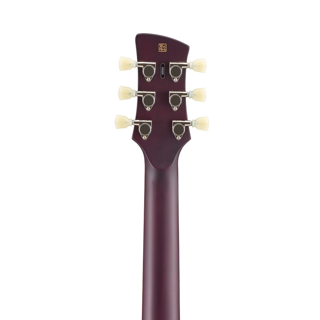 Yamaha RSS20 Revstar Standard Chambered Mahogany w/Maple Top - Mist Green Electric Guitars Sky Music