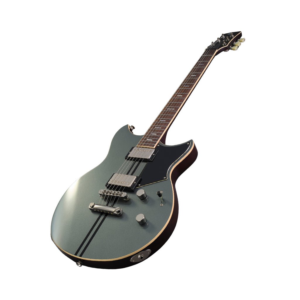 Yamaha RSS20 Revstar Standard Chambered Mahogany w/Maple Top - Mist Green Electric Guitars Sky Music