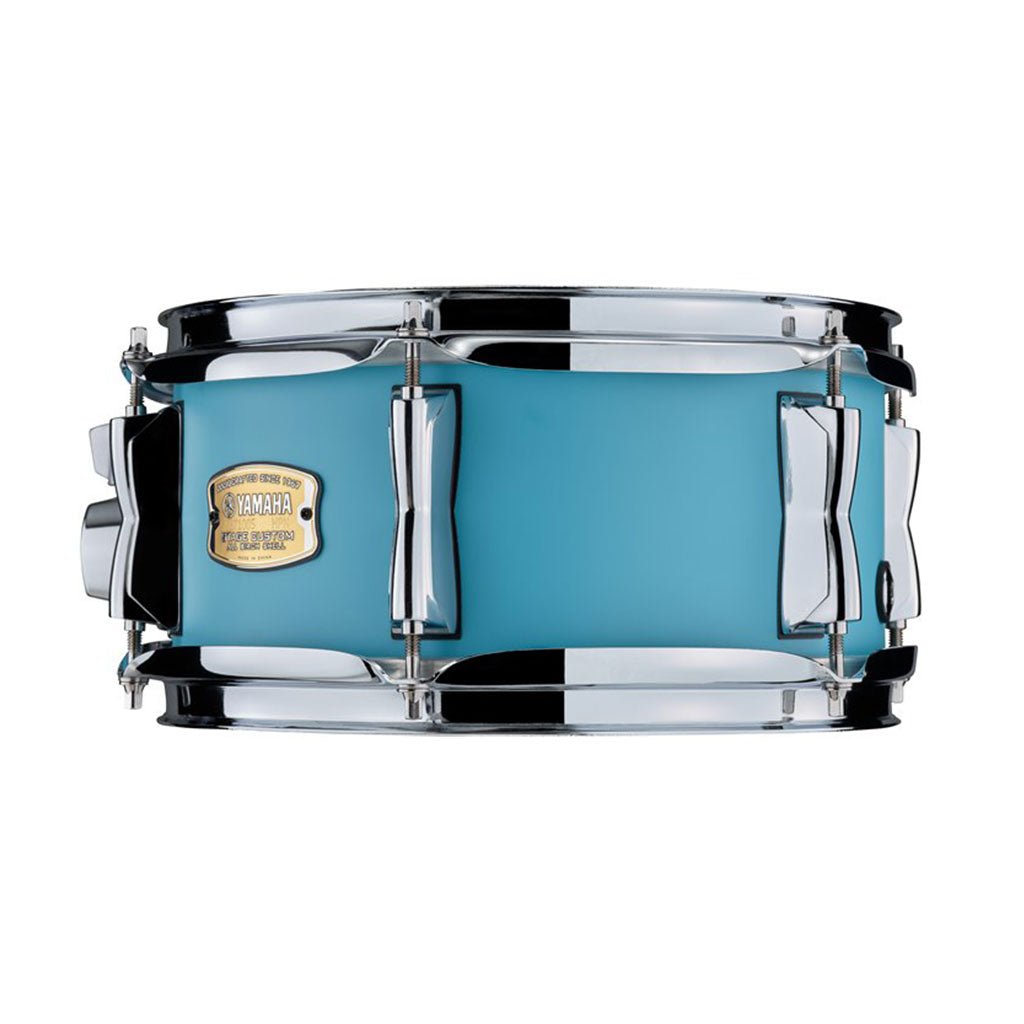 Yamaha Stage Custom Hip Kit with Crosstown Hardware Pack - Matte Surf Green Acoustic Drums Sky Music