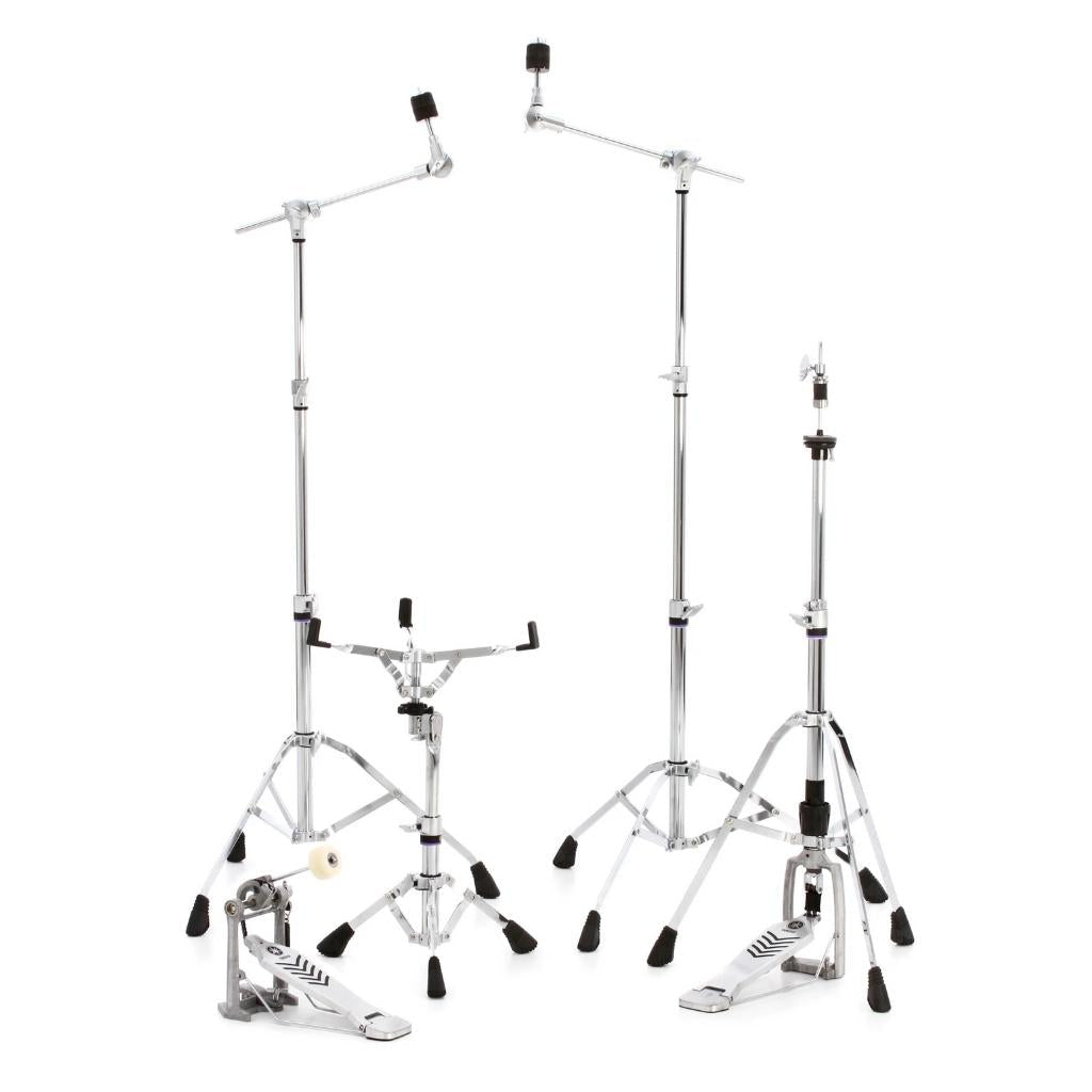 Yamaha Tour Custom Euro Drum Kit w/HW780 Hardware Pack - Candy Apple Stain Acoustic Drums Sky Music