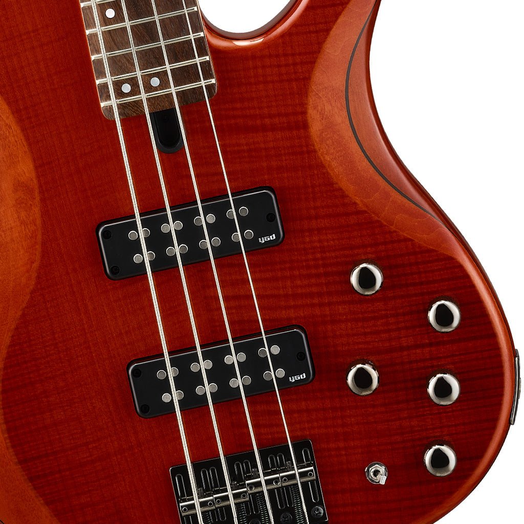 Yamaha TRBX604FM 4-String Bass Guitar - Caramel Brown Bass Guitars Sky Music