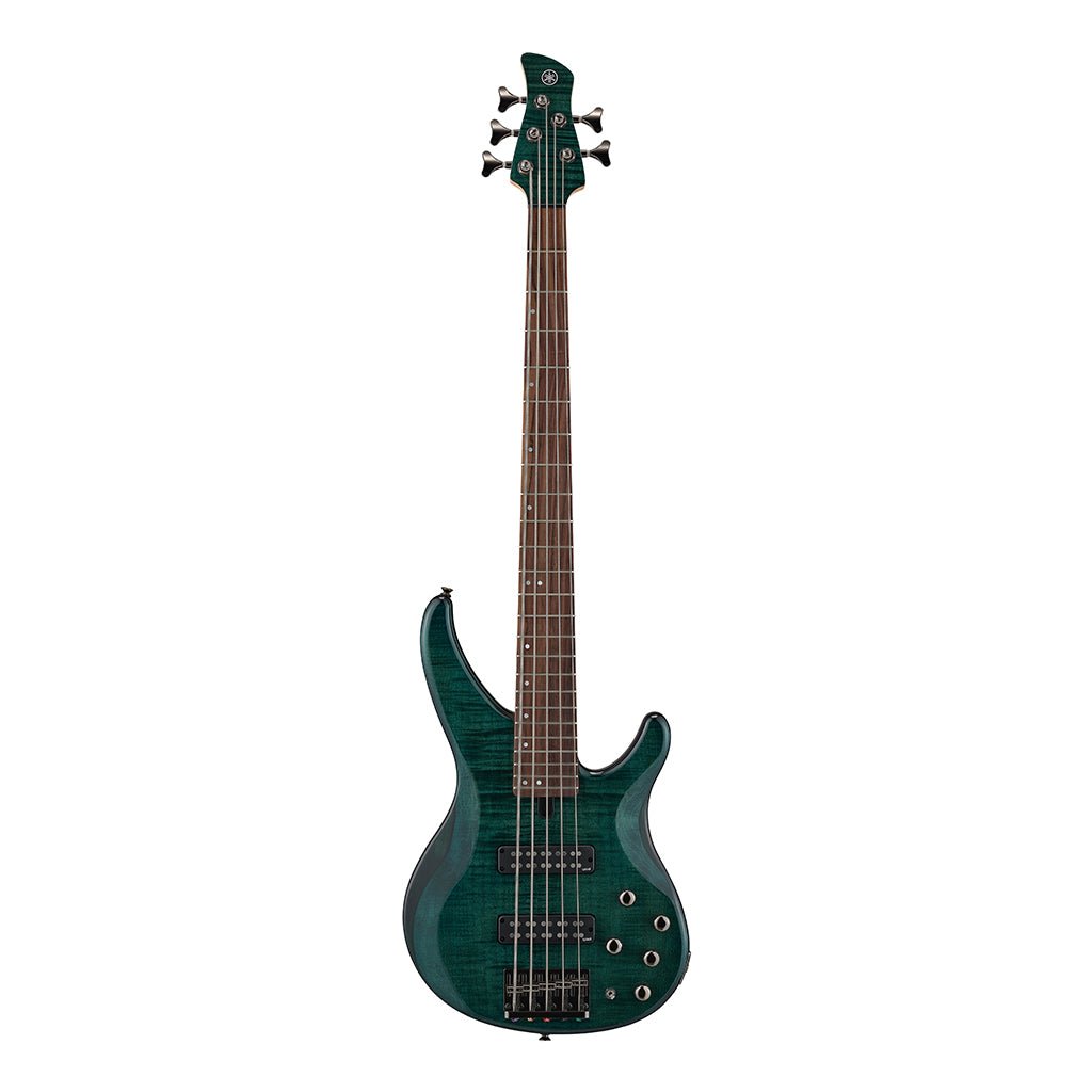 Yamaha TRBX605FM 5-String Bass Guitar - Indigo Blue Bass Guitars Sky Music