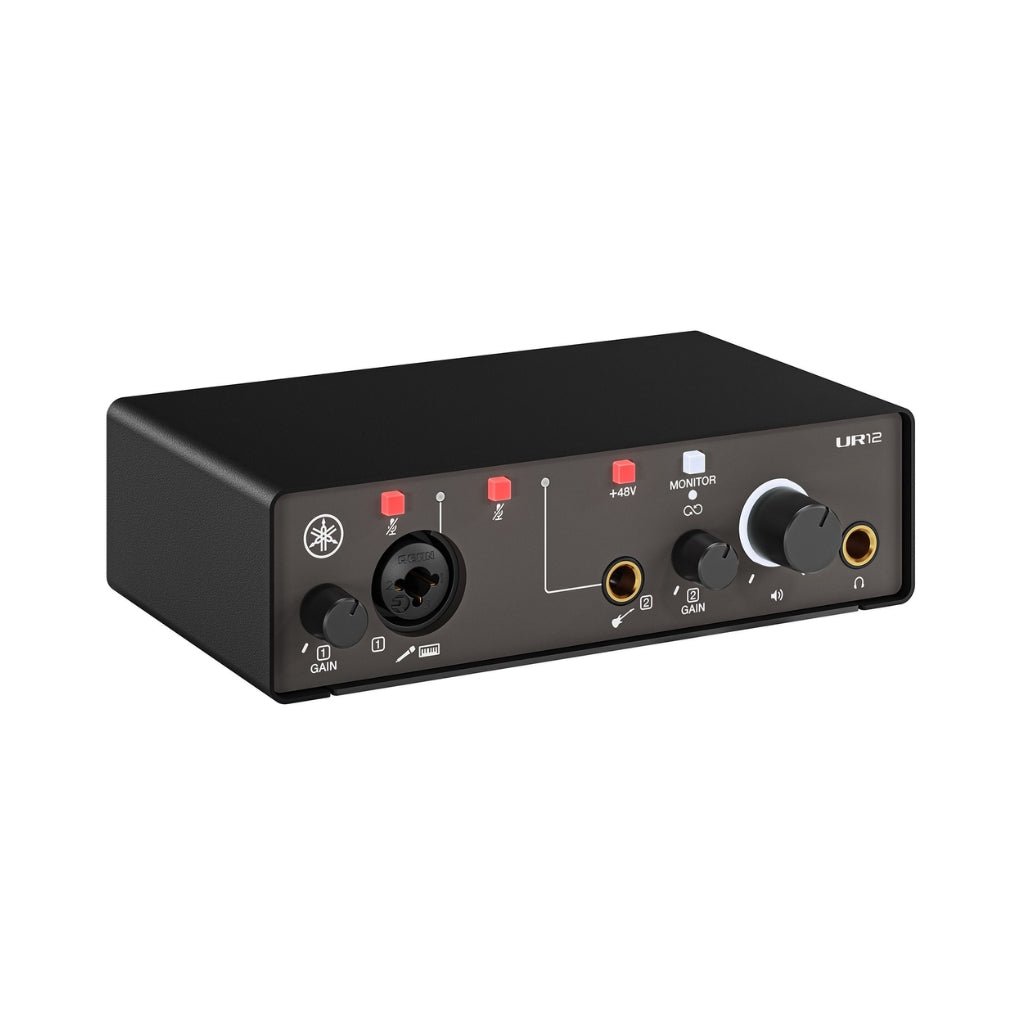 Yamaha UR12-MK3 USB-C Audio Interface - Black Audio Interfaces Sky Music