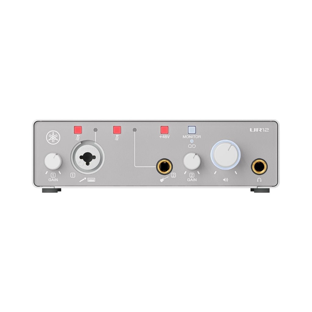 Yamaha UR12-MK3 USB-C Audio Interface - White Audio Interfaces Sky Music