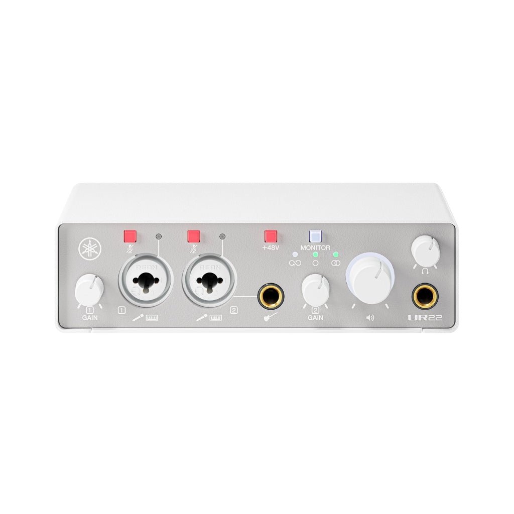 Yamaha UR22-MK3 USB-C Audio Interface with Software Suite - White Audio Interfaces Sky Music