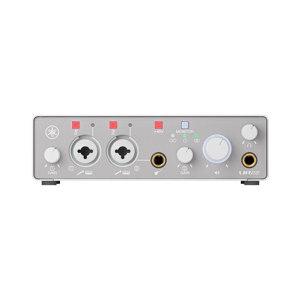 Yamaha UR22-MK3 USB-C Audio Interface with Software Suite - White Audio Interfaces Sky Music