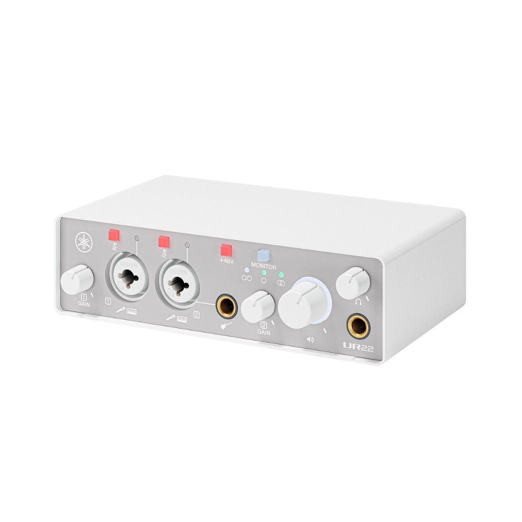 Yamaha UR22-MK3 USB-C Audio Interface with Software Suite - White Audio Interfaces Sky Music