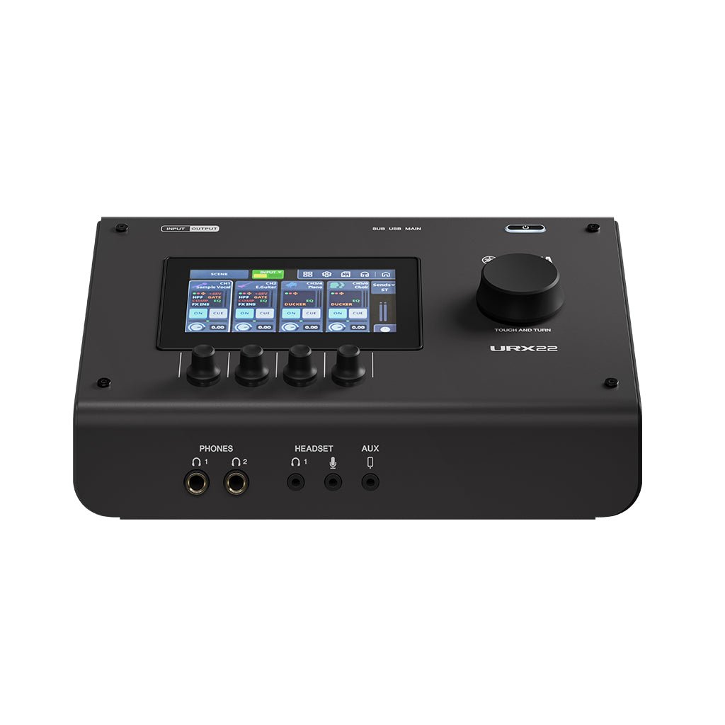 Yamaha URX22 Compact Audio Interface 4-In/2-Out - Black Audio Interfaces Sky Music
