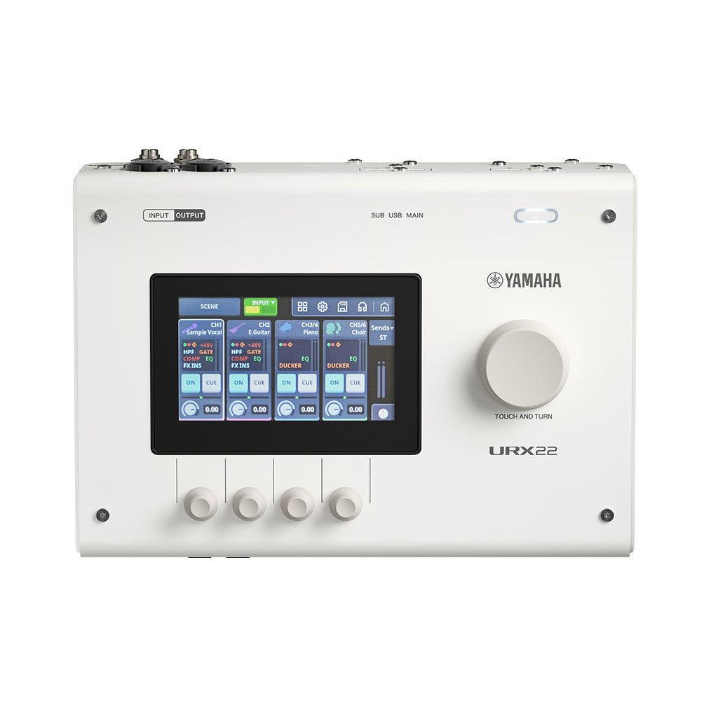 Yamaha URX22 Compact Audio Interface 4-In/2-Out - White Audio Interfaces Sky Music