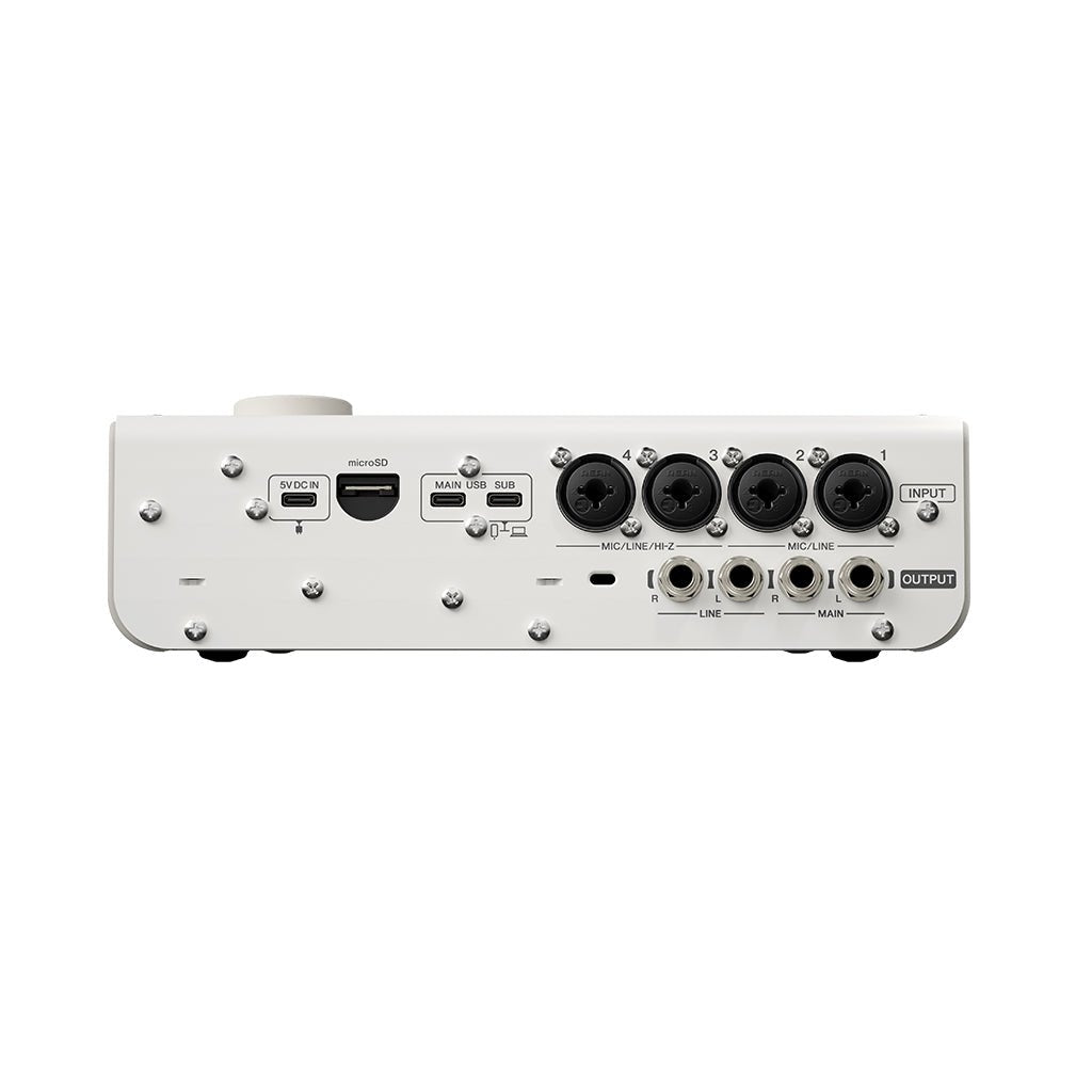 Yamaha URX44 Compact Audio Interface 6-In/4-Out - White Audio Interfaces Sky Music