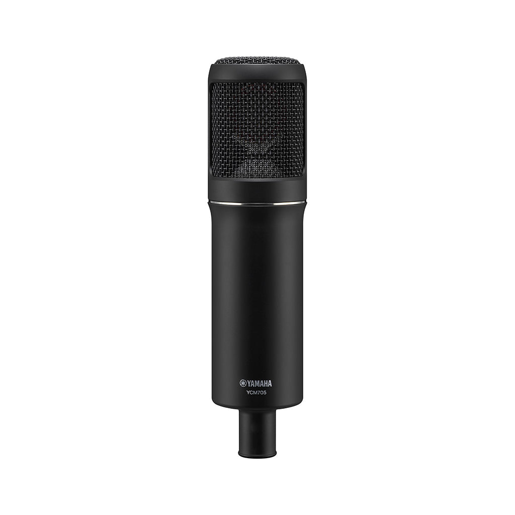 Yamaha YCM705 Condenser Microphone w/Shock Mount & Pop Filter - Black Microphones Sky Music