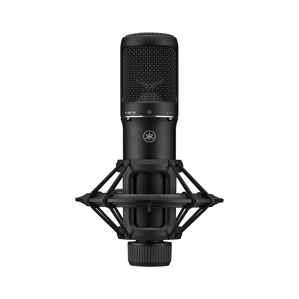 Yamaha YCM705 Condenser Microphone w/Shock Mount & Pop Filter - Black Microphones Sky Music