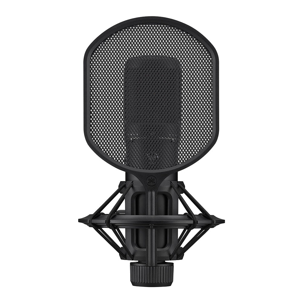 Yamaha YCM705 Condenser Microphone w/Shock Mount &amp; Pop Filter - Black Microphones Sky Music