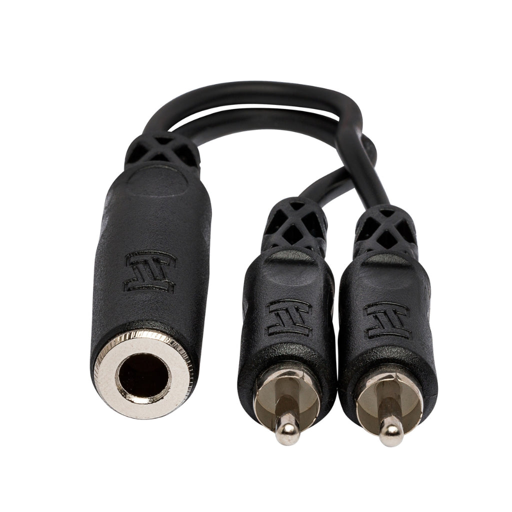 Hosa - 1/4 in TSF to Dual RCA - Y Cable