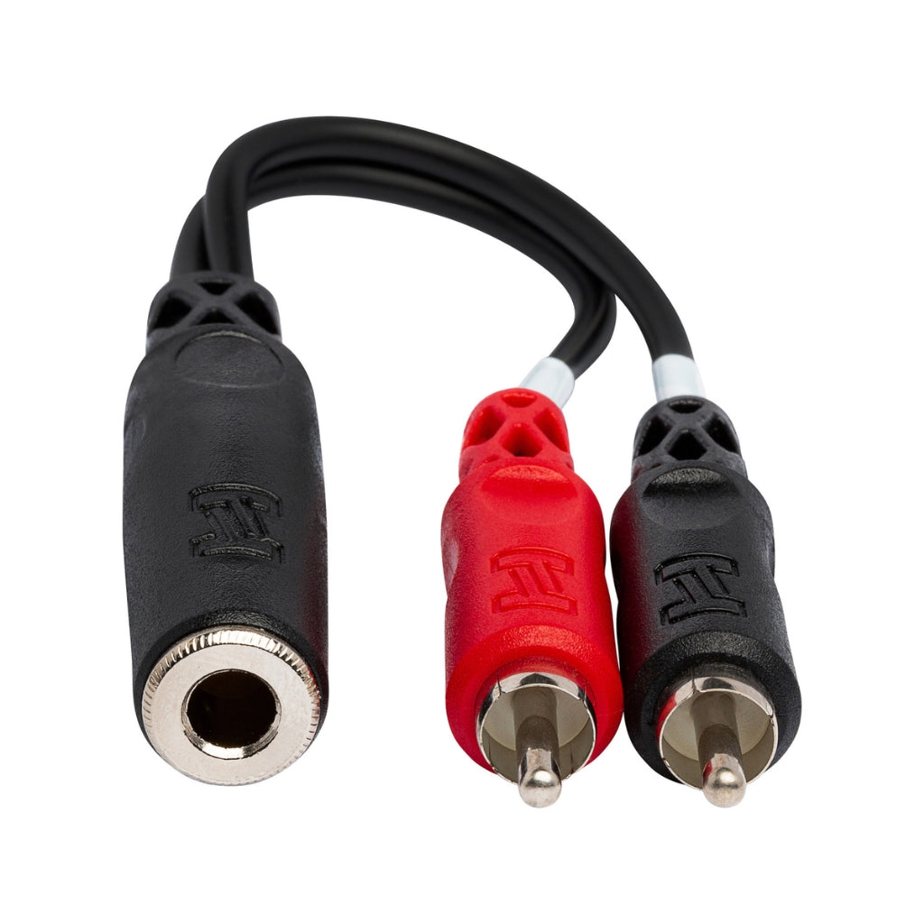 Hosa - 1/4 in TRSF to Dual RCA - Stereo Breakout
