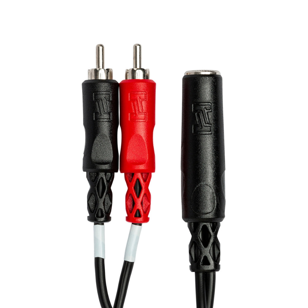 Hosa - 1/4 in TRSF to Dual RCA - Stereo Breakout
