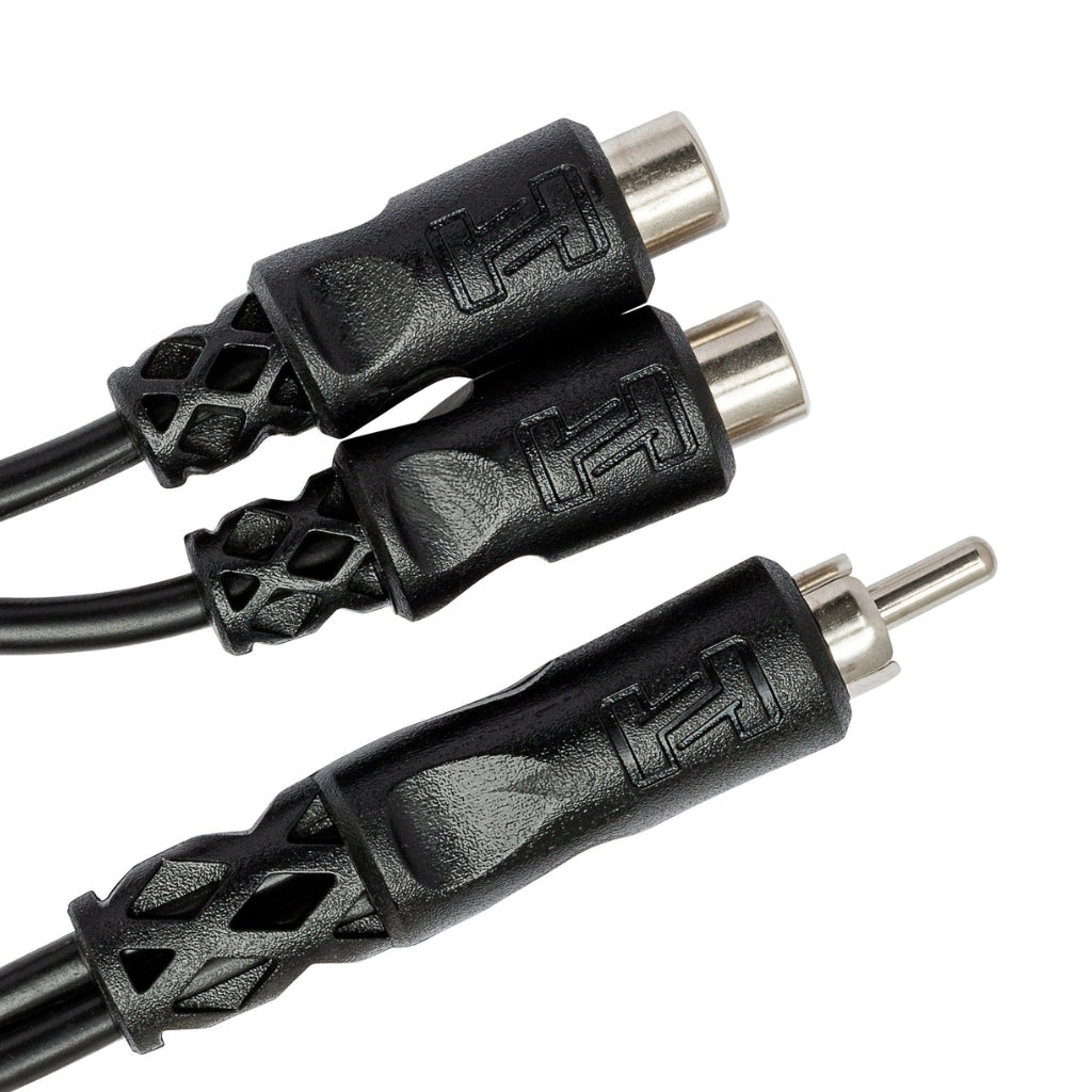 Hosa - RCA to Dual RCAF - Y Cable