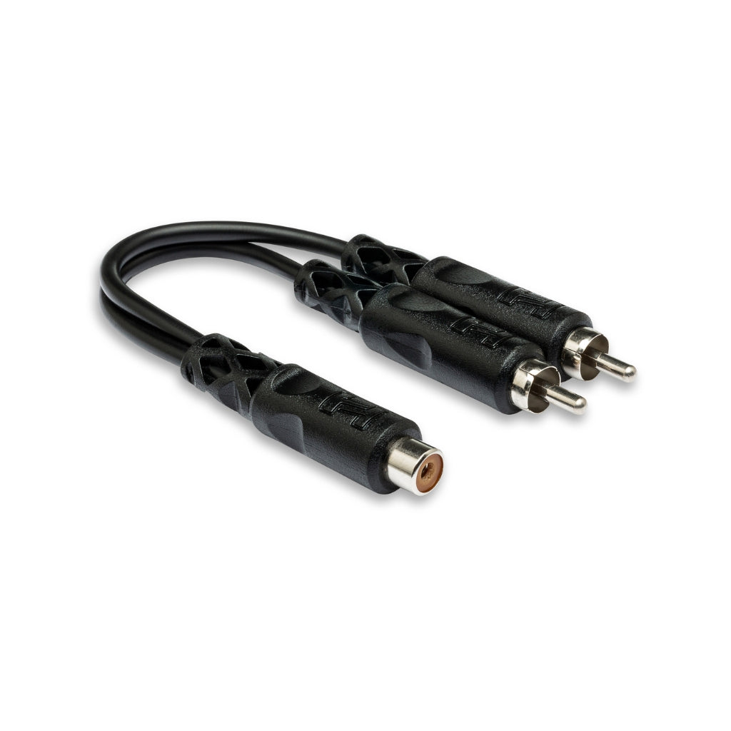 Hosa - RCAF to Dual RCA - Y Cable