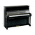 Yamaha - YUS1TA3PE - 121cm Professional Upright Piano with TA3 TransAcoustic System in Polished Ebony