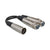 Hosa Technology - Dual XLR3F to XLR3M - Y Cable 1.5ft
