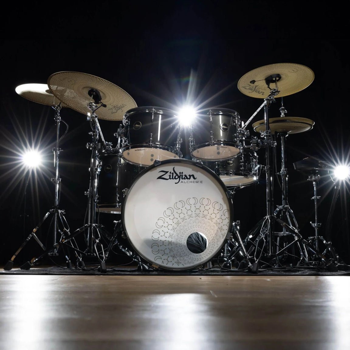 Zildjian ALCHEM-E Series Gold EX Kit Electronic Drum Kits Sky Music