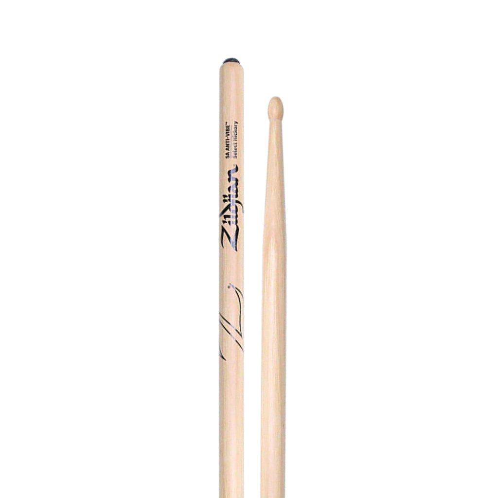 Zildjian Anti-Vibe 5A Wood Tip Drum Sticks Sky Music