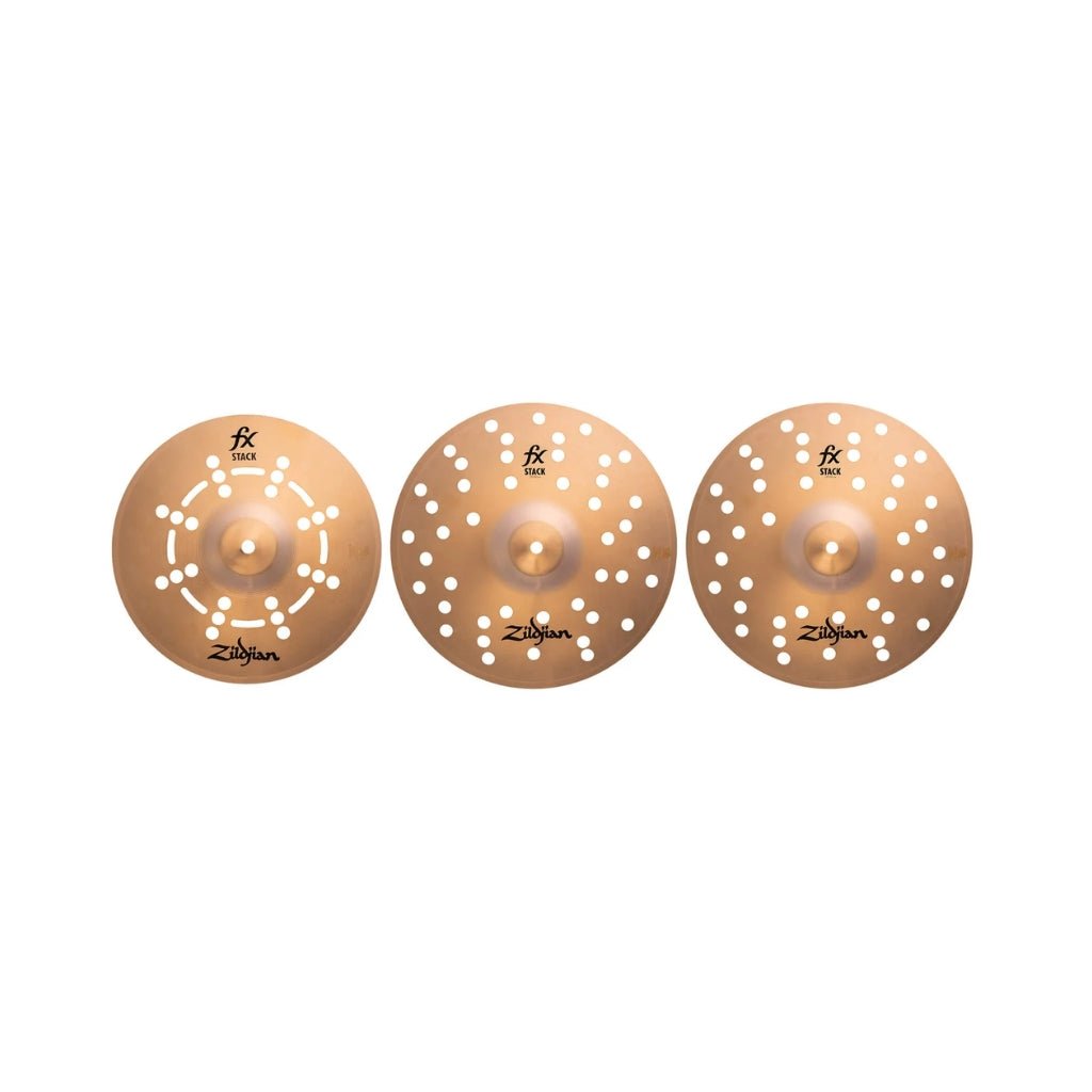 Zildjian FX Stack Cymbals - 12 inches Cymbals Sky Music
