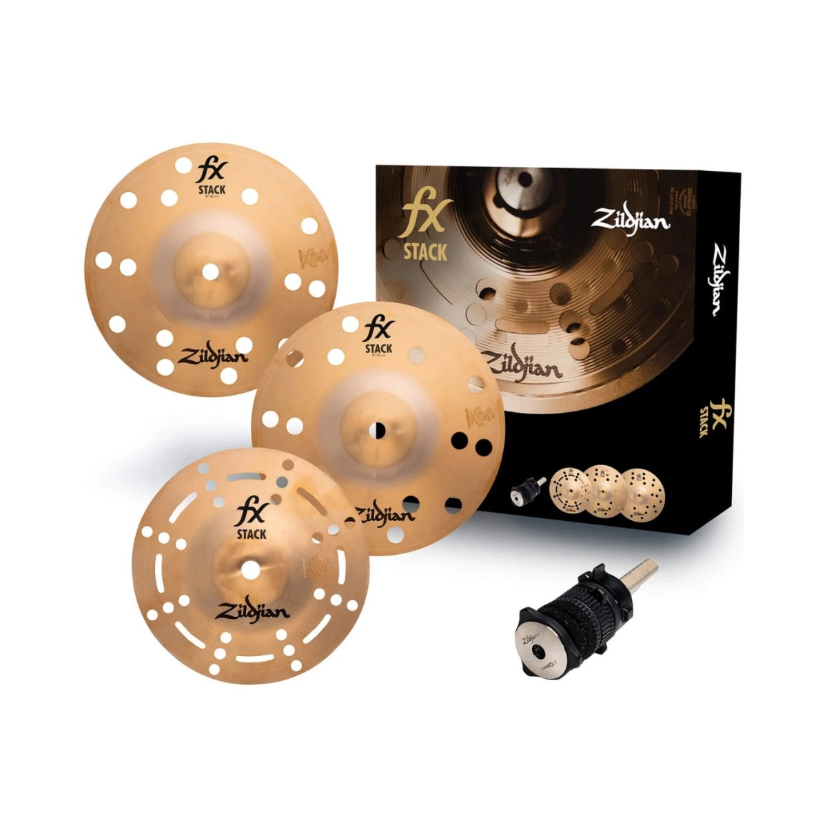 Zildjian FX Stack Cymbals - 8 inches Cymbals Sky Music