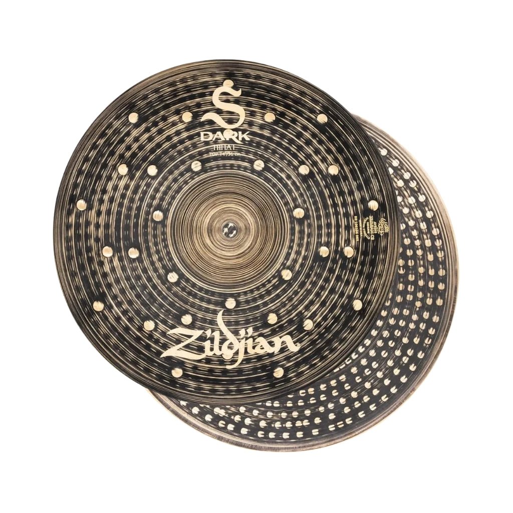 Zildjian S Dark 14" HiHat Pair Cymbals Sky Music