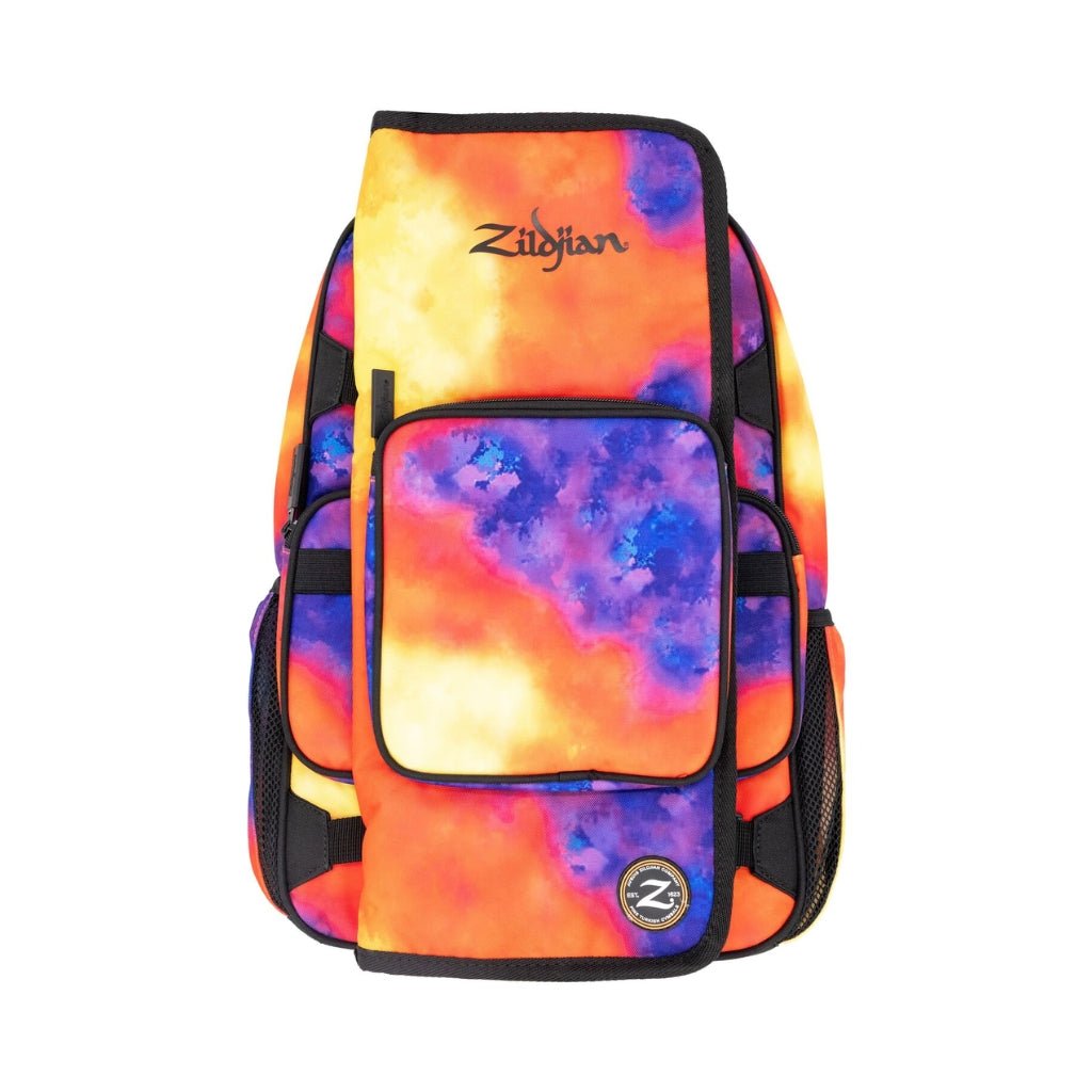 Zildjian - Student Backpack w/Detachable Stick Bag - Orange Burst Drum Accessories Sky Music