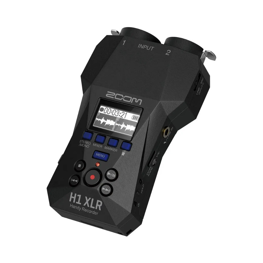 Zoom H1 XLR Portable Recorder Audio Recorders Sky Music