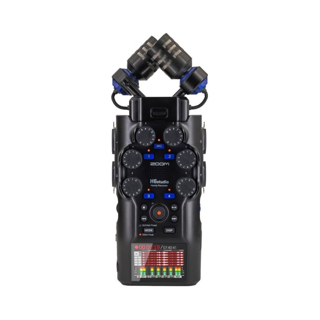 Zoom H6studio 6-Track Studio-Grade Audio Handheld Recorder Audio Recorders Sky Music