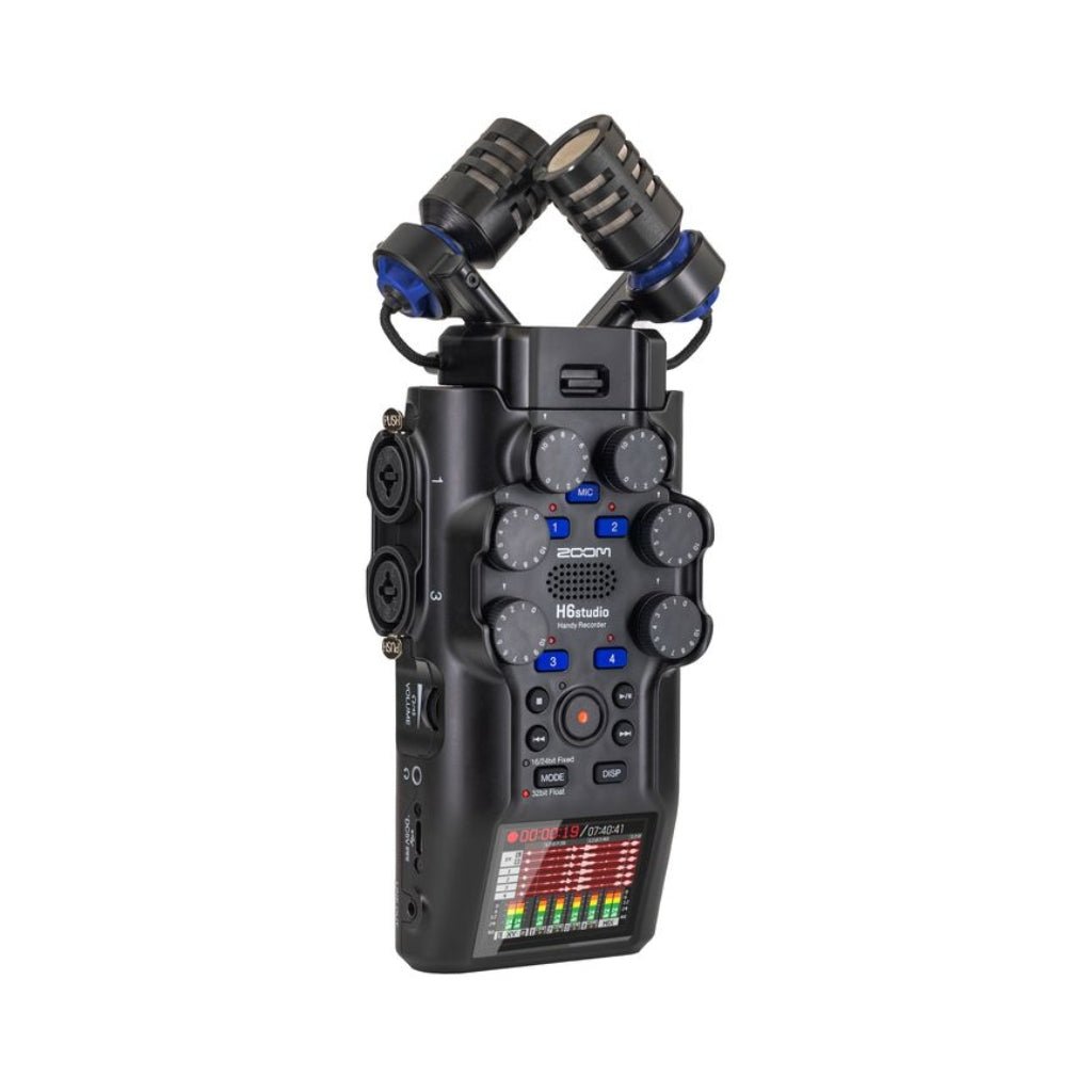 Zoom H6studio 6-Track Studio-Grade Audio Handheld Recorder Audio Recorders Sky Music