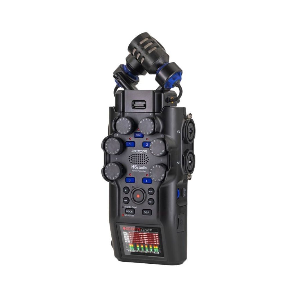 Zoom H6studio 6-Track Studio-Grade Audio Handheld Recorder Audio Recorders Sky Music