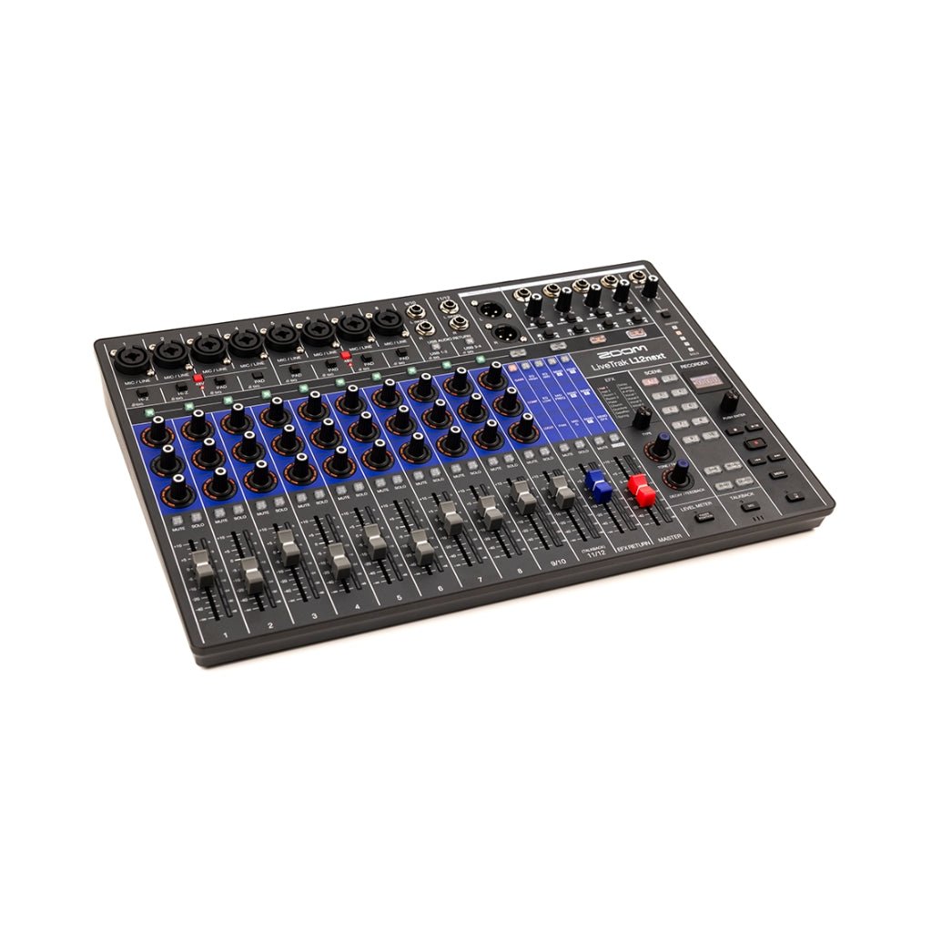 Zoom LiveTrak L12next Digital Mixer/Recorder Mixers Sky Music