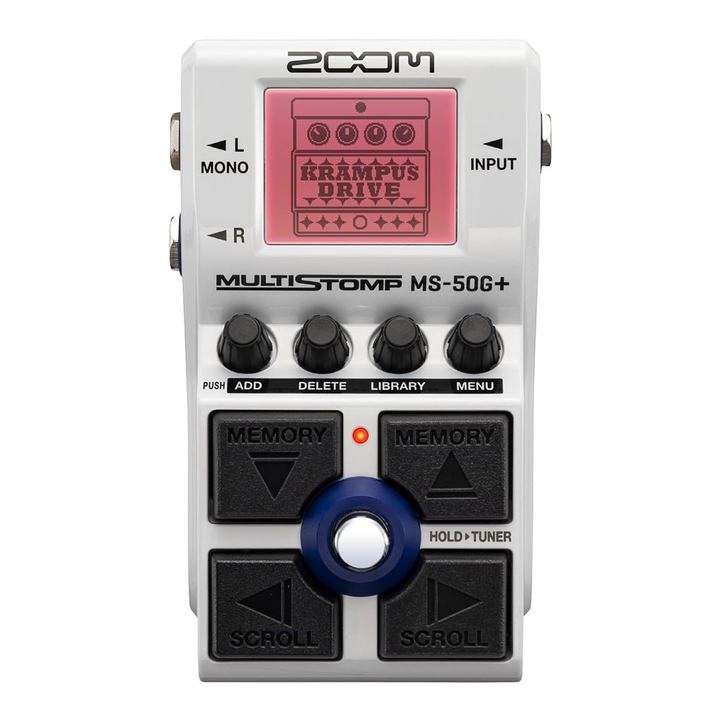 Zoom MS-50G+ Multistomp Effects Pedals Sky Music