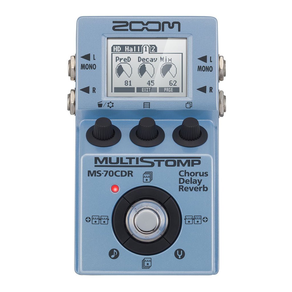 Zoom MS-70CDR Effects Pedals Sky Music