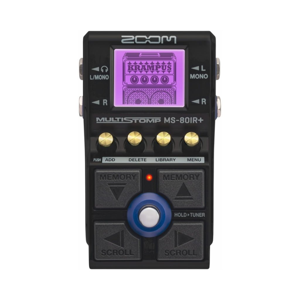 Zoom MS-80 IR+ Amp Sim and Multi-Effects Amp Modeler Guitar Pedal Effects Pedals Sky Music