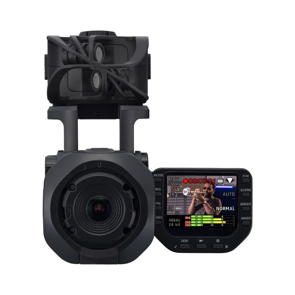 Zoom Q8n-4K Ultra High-Definition Handy Video Recorder Audio Recorders Sky Music