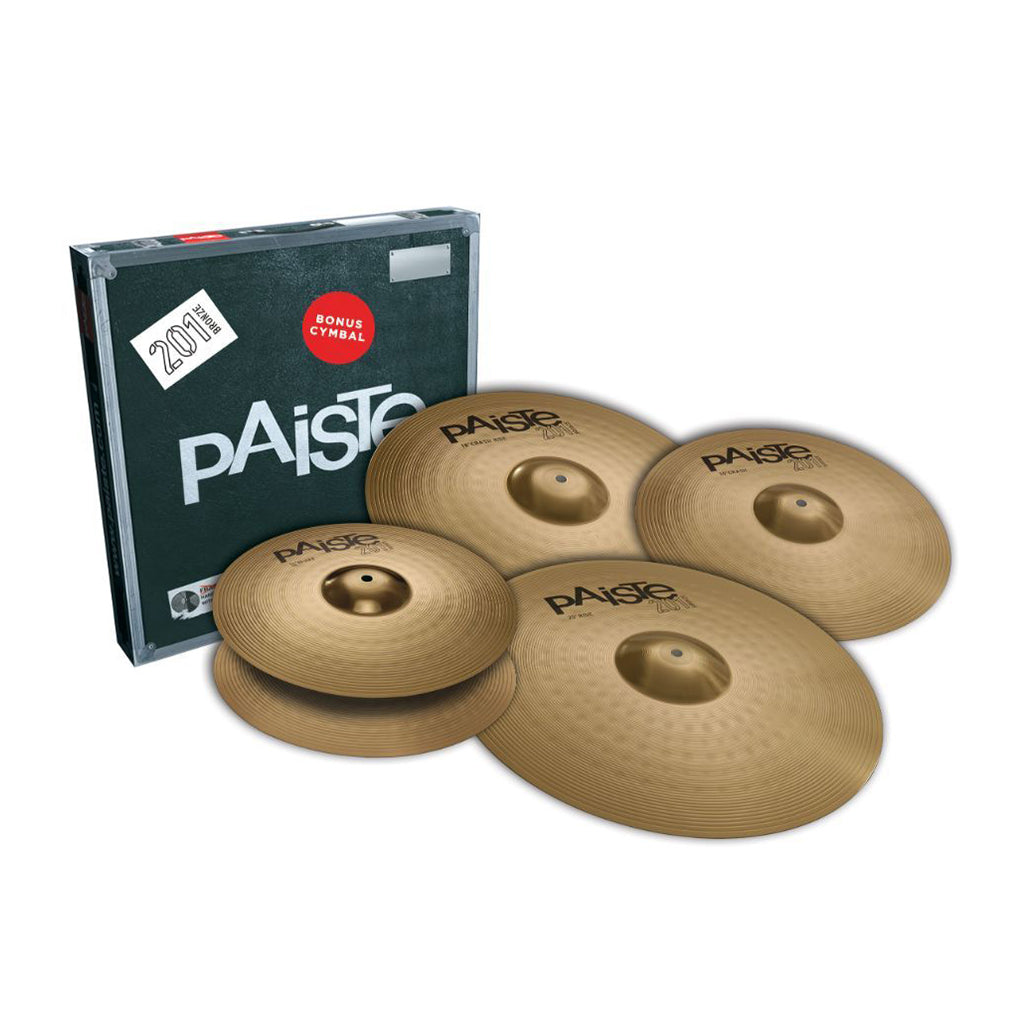 Paiste - 201 Bronze - Universal Bonus Set 14/18/20 + BONUS 16